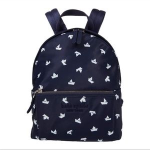 Kate Spade Citypack Paper Boats Medium Backpack